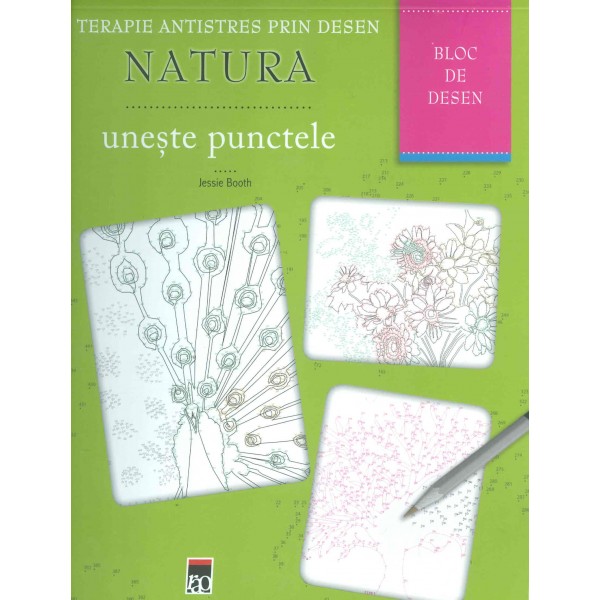 Natura, uneste punctele. Terapie antistres prin desen
