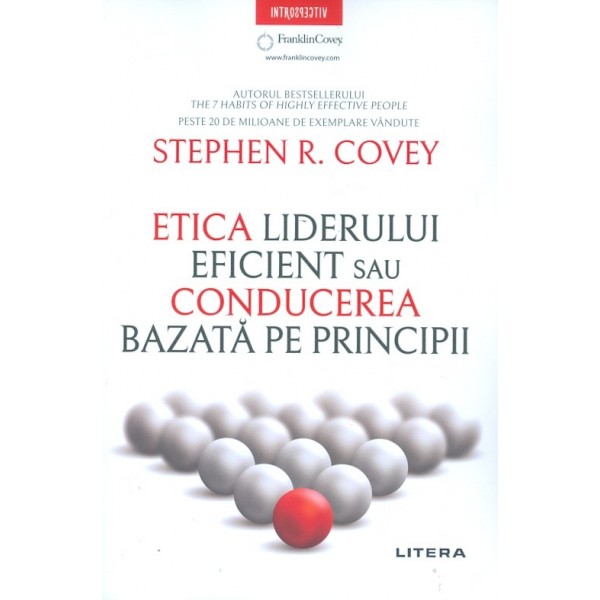 Etica liderului eficient sau conducerea bazata pe principii