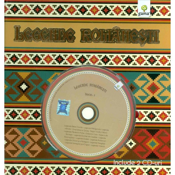 Legende romanesti cu 2 CD-Rom