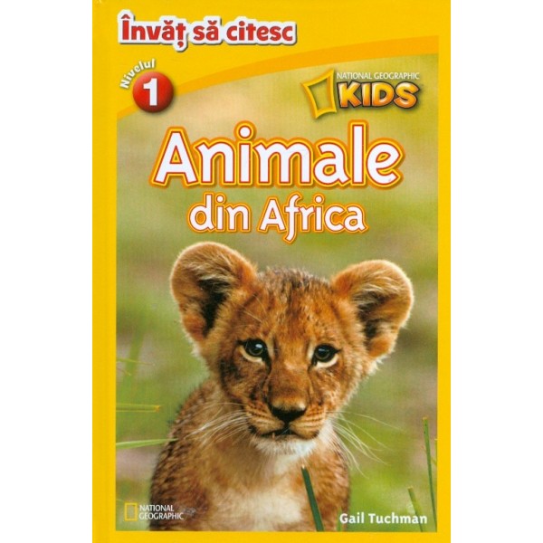 Invat sa citesc - Animale din Africa