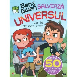 Ben & Gwen salveaza universul. Carte de activitati