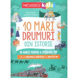 10 mari drumuri din istorie. 10 harti pentru a intelege tot. De la drumul Matasii la Route 66