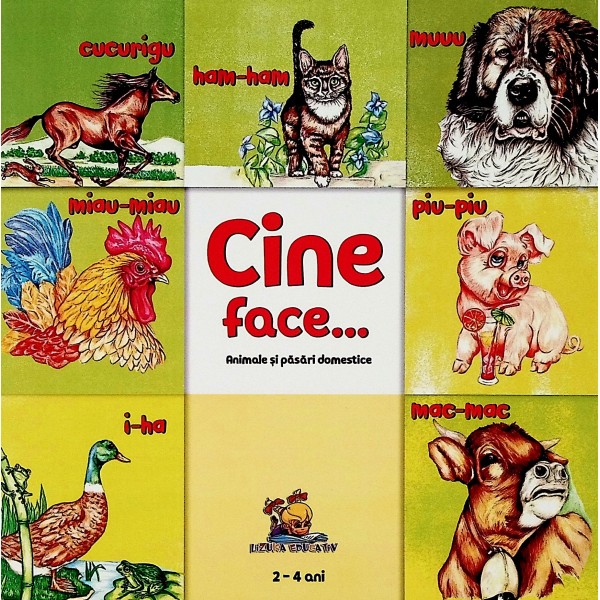 Cine face... Animale si pasari domestice