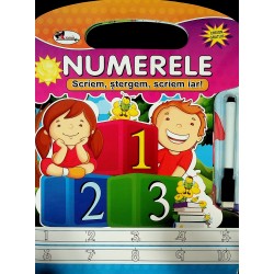 Numerele - Scriem, stergem, scriem iar!