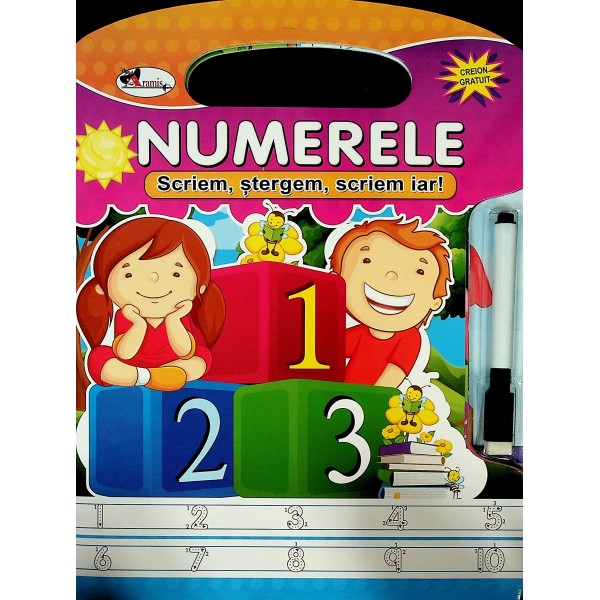 Numerele - Scriem, stergem, scriem iar!