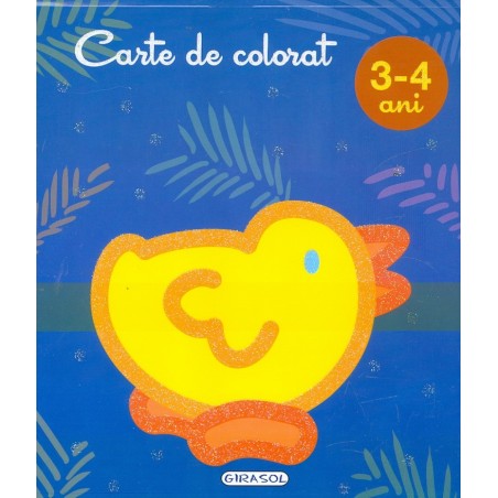 Carte de colorat, 3-4 ani