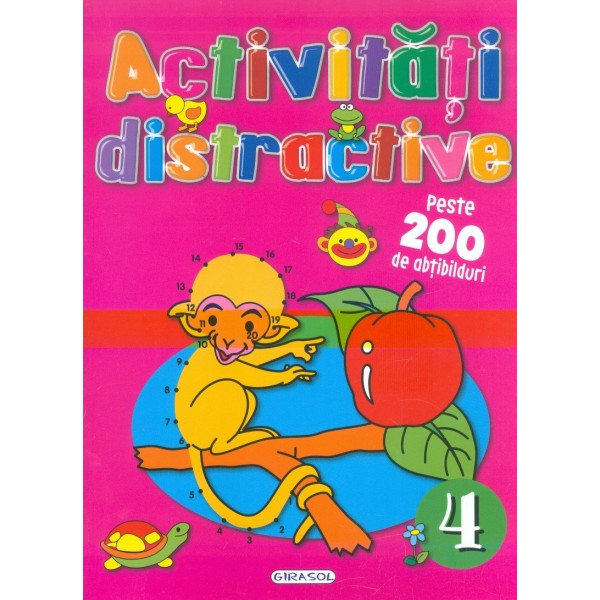 Activitati distractive 4 - Peste 200 de abtibilduri