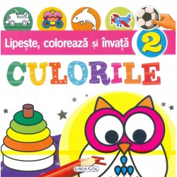 Lipeste, coloreaza si invata - Culorile 2
