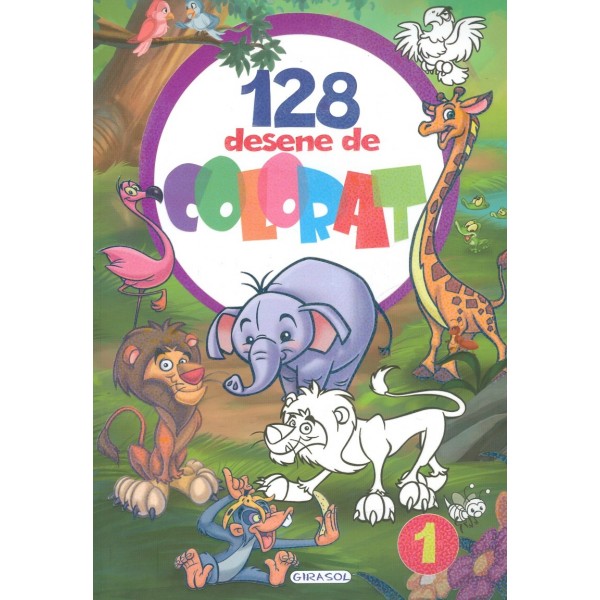 128 de desene de colorat 1