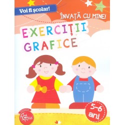 Invata cu mine! Exercitii grafice, 5-6 ani