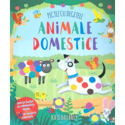 Animale domestice - Pictez cu degetele