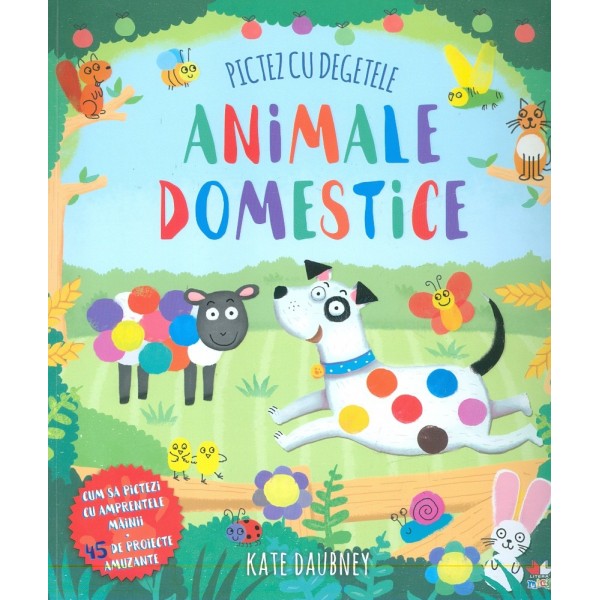 Animale domestice - Pictez cu degetele