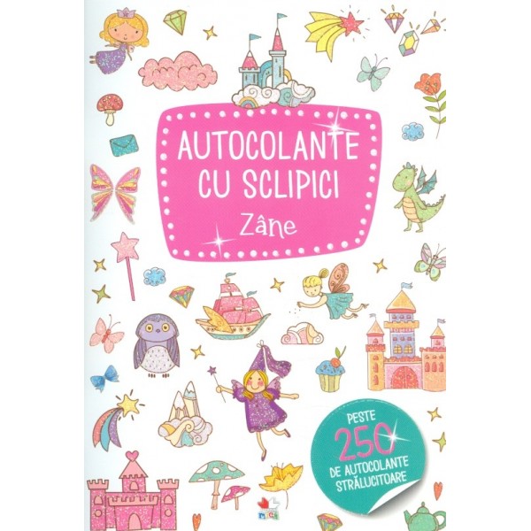 Autocolante cu sclipici - Zane