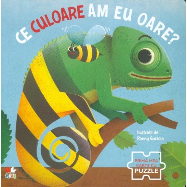Ce culoare am eu oare? Prima mea carte cu puzzle