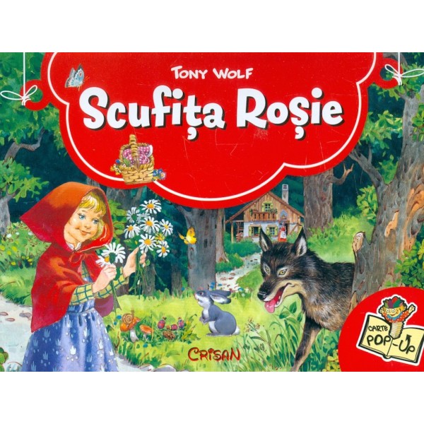 Scufita Rosie. Carte pop-up