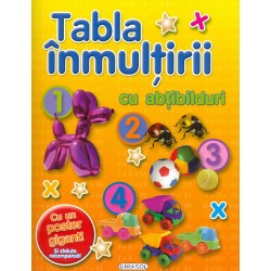 Tabla inmultirii cu abtibilduri