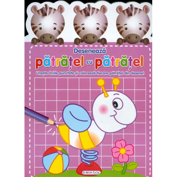 Deseneaza patratel cu patratel