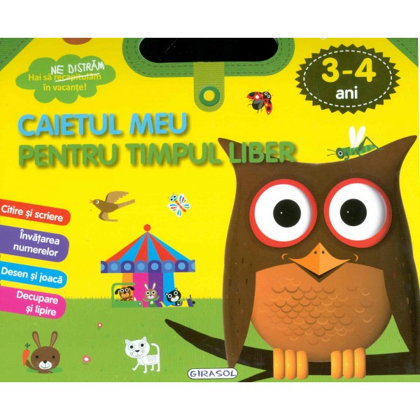 Caietul meu pentru timpul liber, 3-4 ani
