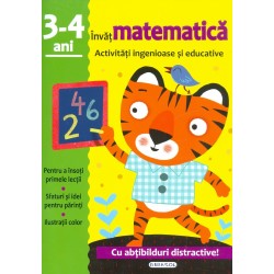 Invat matematica, 3-4 ani. Activitati ingenioase si educative