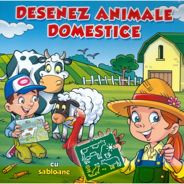 Desenez animale domestice cu sabloane