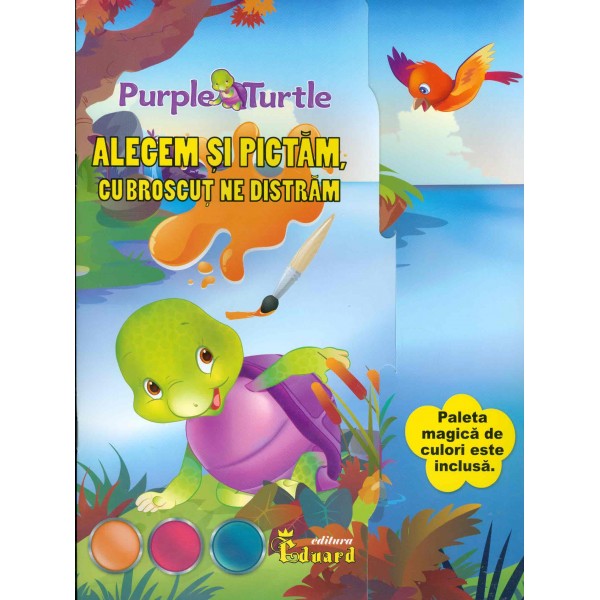 Alegem si pictam cu Broscut ne distram