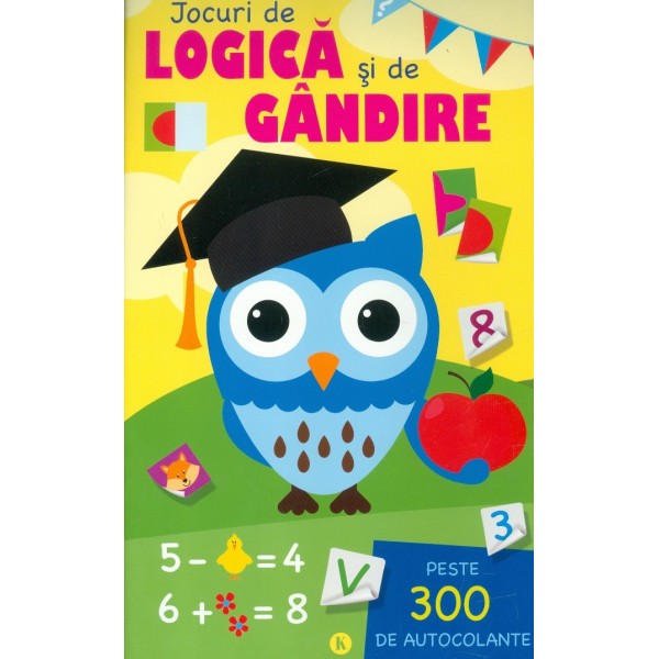 Jocuri de logica si de gandire. Peste 300 de autocolante