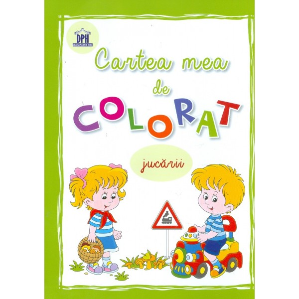 Jucarii - Cartea mea de colorat