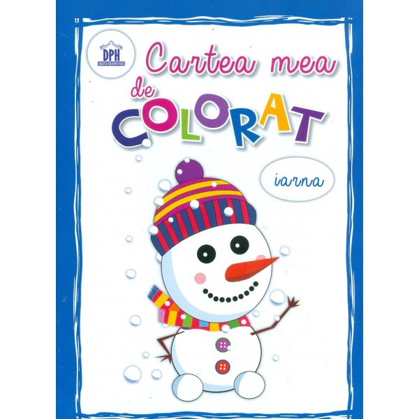 Iarna - Cartea mea de colorat