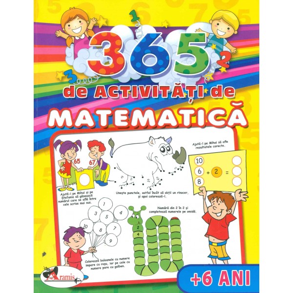365 de activitati de matematica +6 ani
