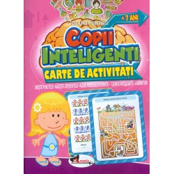 Jocuri pentru copii inteligenti. Carte de activitati +7 ani