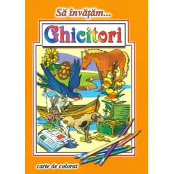 Ghicitori. Carte de colorat