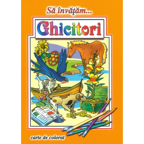 Ghicitori. Carte de colorat