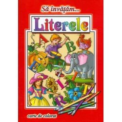 Literele. Carte de colorat