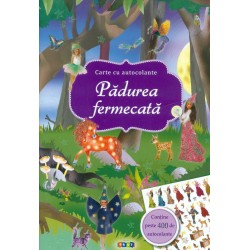 Padurea fermecata. Carte cu autocolante