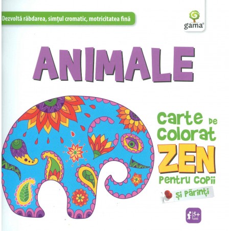 Animale. Carte de colorat...