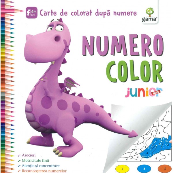 Numere color, 4 ani+