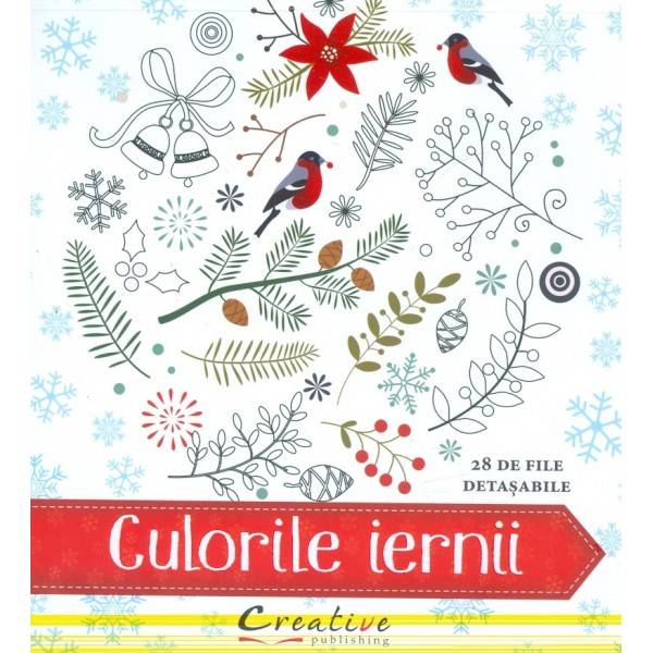 Culorile iernii. 28 de file detasabile