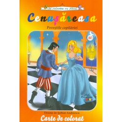 Cenusareasa. Carte de colorat