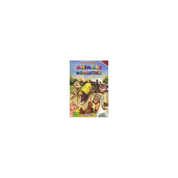 Animale domestice - Carte de colorat