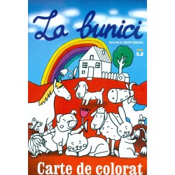 La bunici. Carte de colorat