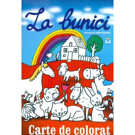 La bunici. Carte de colorat