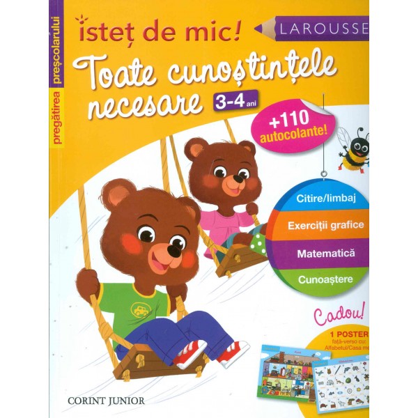 Toate cunostintele necesare, 3-4 ani. pregatirea prescolarului