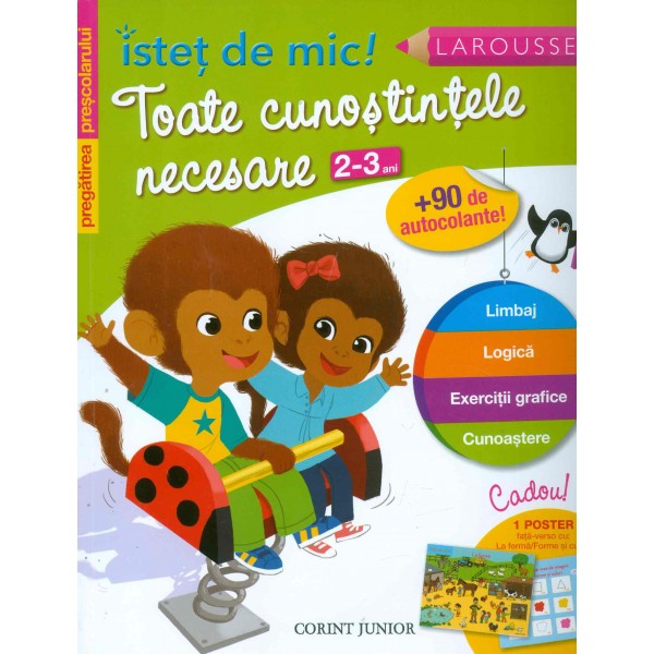 Toate cunostintele necesare, 2-3 ani. Pregatirea prescolarului