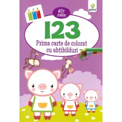 123. Prima carte de colorat...
