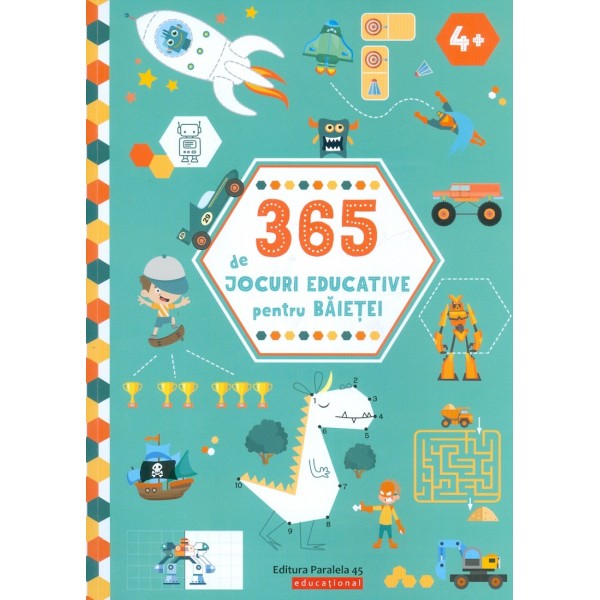 365 de jocuri educative pentru baietei