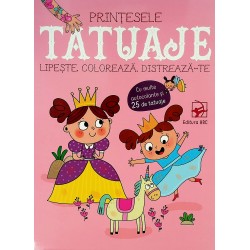 Printese - Tatuaje. Lipeste. coloreaza, distreaza-te