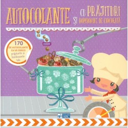 Autocolante cu prajituri si bomboane de ciocolata