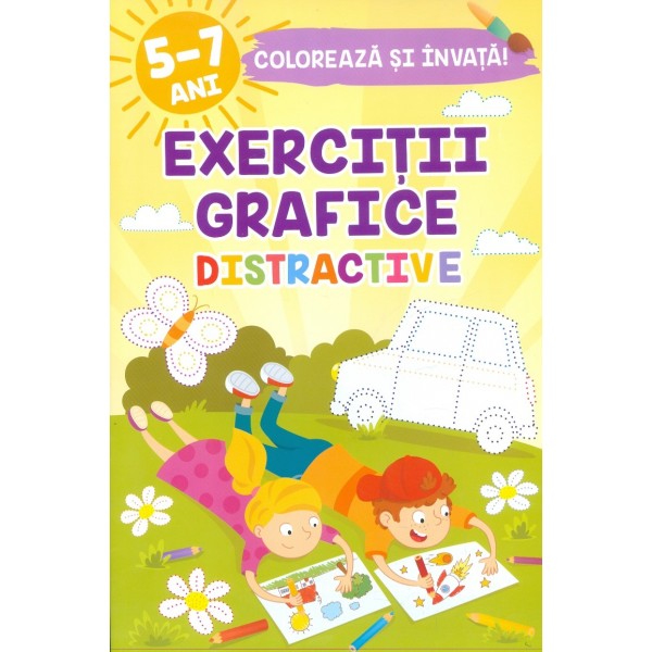 Exercitii grafice distractive, 5-7 ani