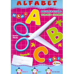 Alfabet - Decupez litere, formez cuvinte