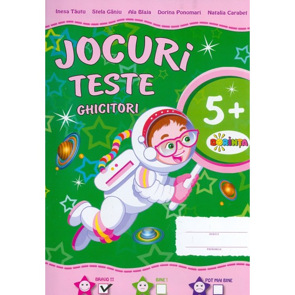 Jocuri, teste, ghicitori, 5+